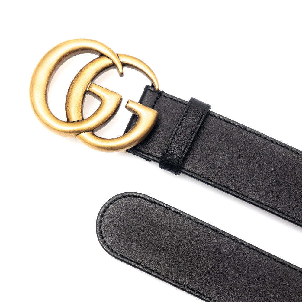 Gucci Gg Marmont 2015 Re-Edition Leather Belt - Picture 2 of 3
